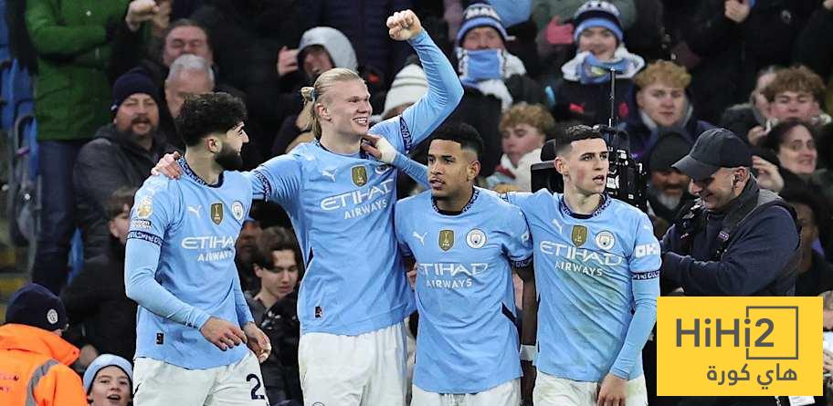 نتائج آخر خمس مباريات بين السيتي ووست هام