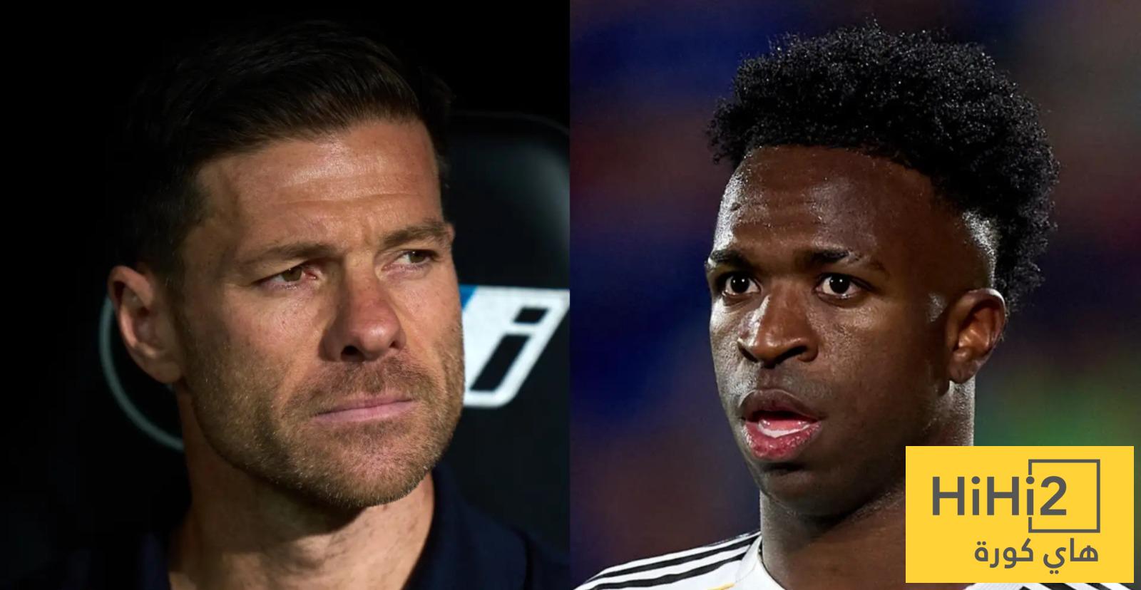 ألونسو يعلق على صافرات استهجان الجماهير ضد فينيسيوس