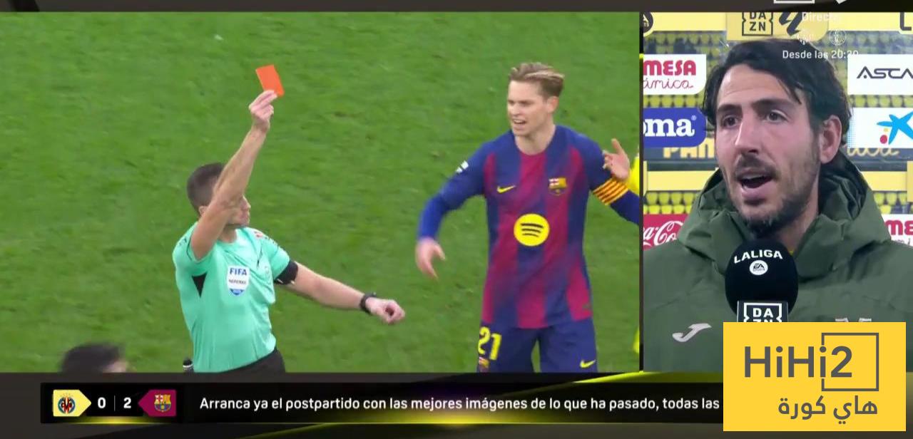 لاعب فياريال يعلق على لقطة طرد ريناتو أمام برشلونة