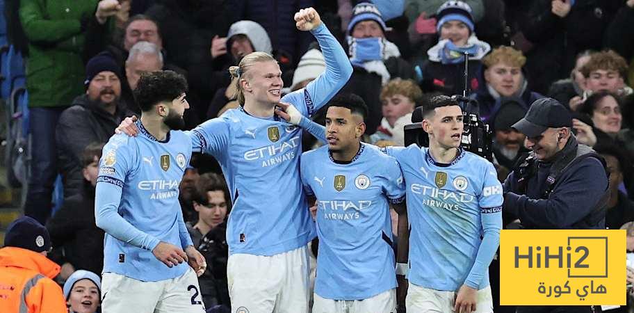 نتائج آخر خمس مباريات بين مانشستر سيتي ونوتنغهام نتائج آخر خمس مباريات بين مانشستر سيتي ونوتنغهام