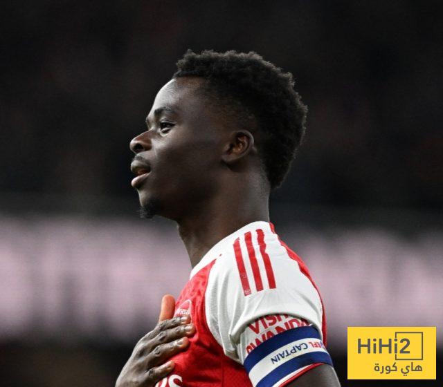 عين على ساكا في مباراة برايتون 1