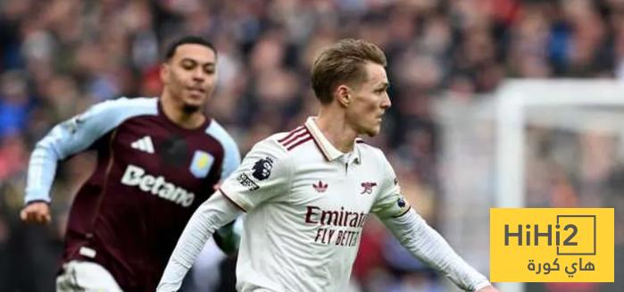 أرسنال أمام اختبار حقيقي في مباراة استون فيلا