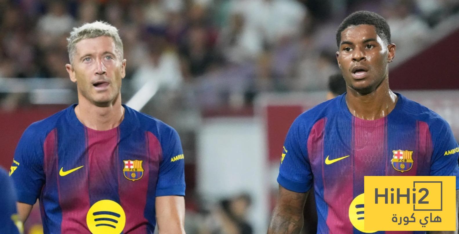 اراء أعضاء برشلونة حول مستقبل ليفاندوفسكي و راشفورد