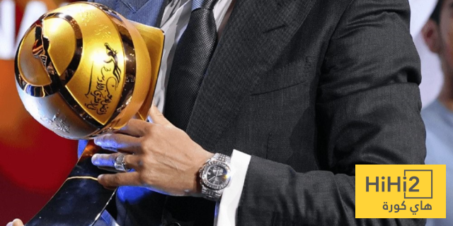 صورة – ساعة كريستيانو رونالدو تتصدر حفل غلوب سوكر 3