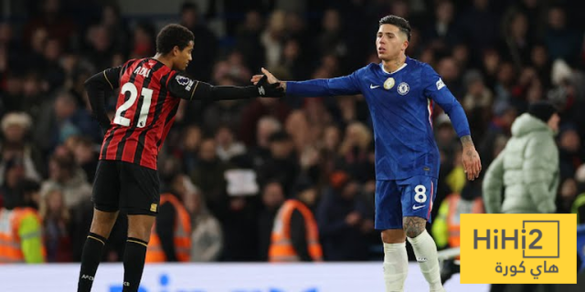 ترتيب الدوري الانجليزي بعد تعادل تشيلسي و بورنموث