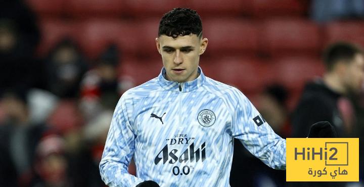 احصائيات فودين في الشوط الأول أمام سندرلاند