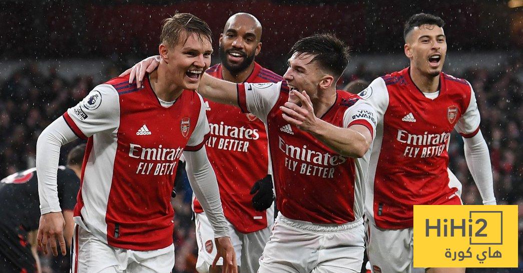 هدافي أرسنال في البريميرليغ قبل مواجهة بورنموث