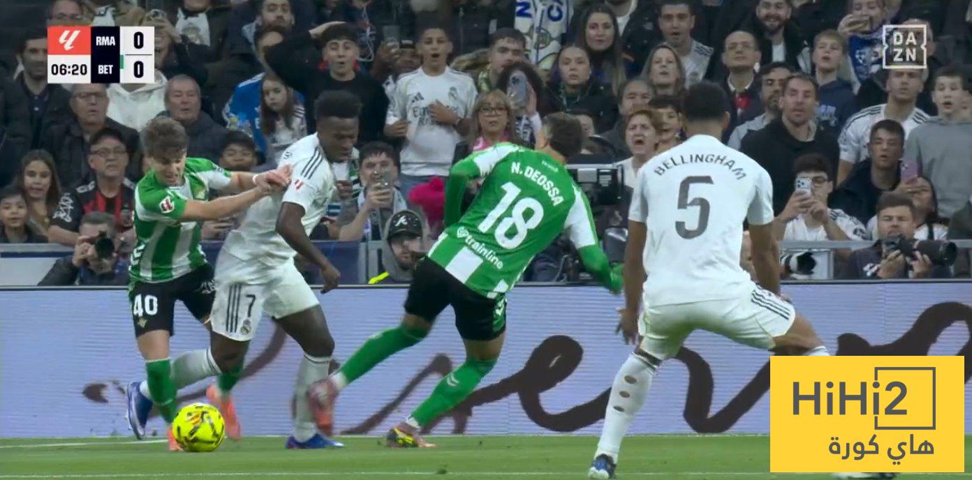 لهذا السبب لم يستحق فينيسيوس ركلة جزاء أمام بيتيس !