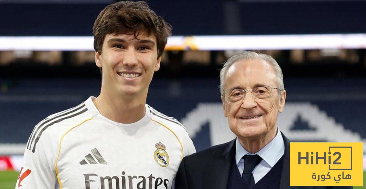 بيريز فخور بتألق غونزالو غارسيا بيريز فخور بتألق غونزالو غارسيا