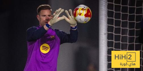 عاجل .. برشلونة يعلن اصابة تير شتيغن وانسحابه من المعسكر