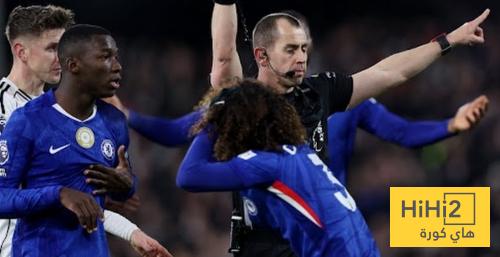 التعادل السلبي يحسم الشوط الاول من مباراة تشيلسي ضد فولهام