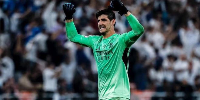 منشور كورتوا بعد فوز الريال على اتلتيكو