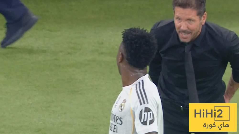 هل يتحرك ريال مدريد ضد سيميوني بعد استفزاز فينيسيوس؟