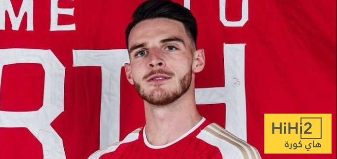 أرسنال يكافئ ديكلان رايس