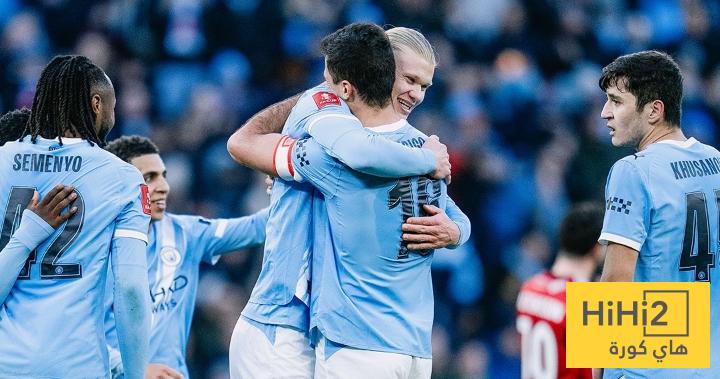 مانشستر سيتي يفوز بعشرة أهداف أمام اكستر في كأس الاتحاد