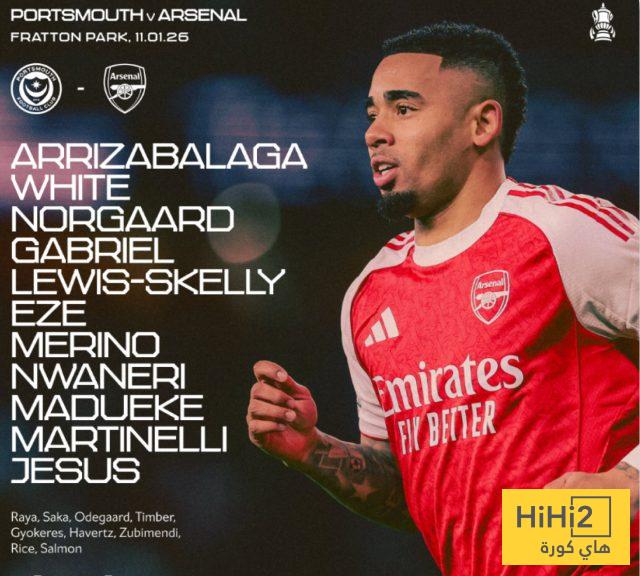 تشكيلة أرسنال الرسمية للقاء بورتسموث 2 تشكيلة أرسنال الرسمية للقاء بورتسموث 1