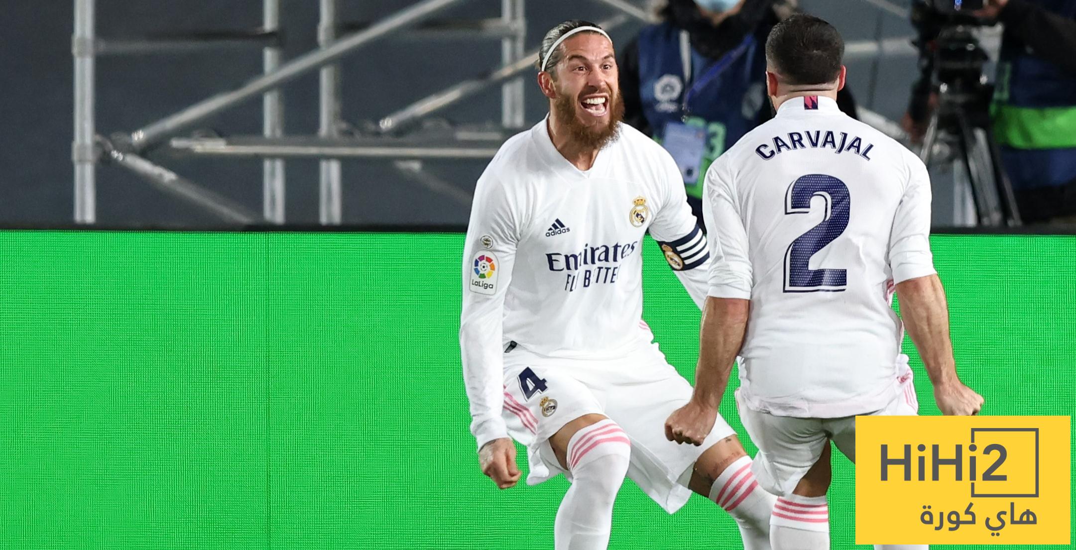 رسالة راموس لـ كارفخال بمناسبة عيد ميلاده