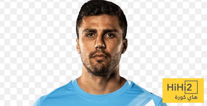 رودري يشارك في مباراة نيوكاسل