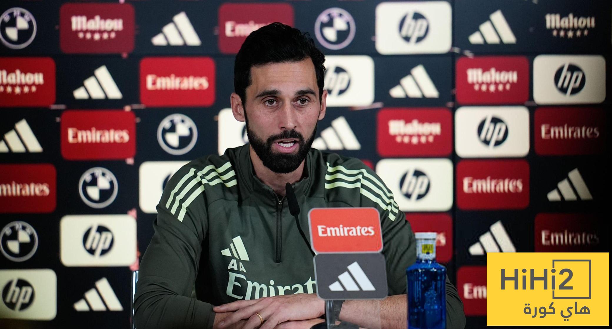 أربيلوا يحقق رقم سلبي لريال مدريد غائب منذ 100 عام