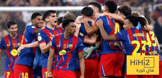 غزارة تهديفية لبرشلونة مؤخرا