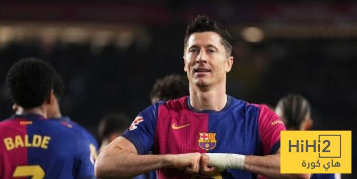 ليفاندوفسكي يشارك في مباراة راسينغ