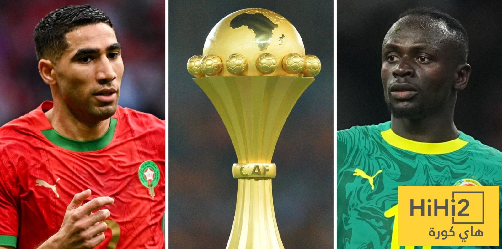 ارقام المغرب و السنغال في كاس امم افريقيا 2025