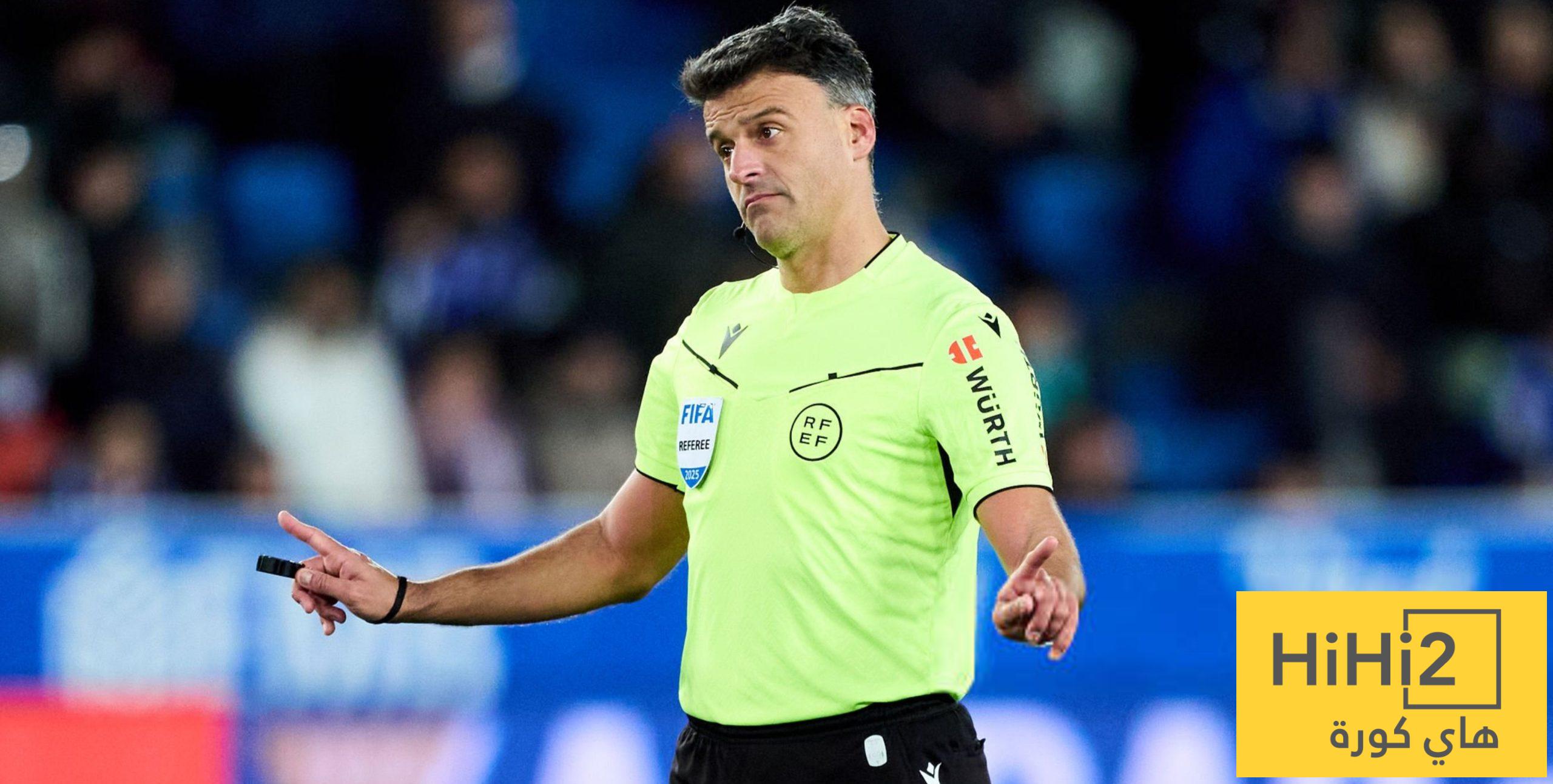 سجل حكم لقاء برشلونة أمام سوسيداد سجل حكم لقاء برشلونة أمام سوسيداد