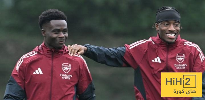 أرسنال يختتم استعداداته للقاء انتر ميلان