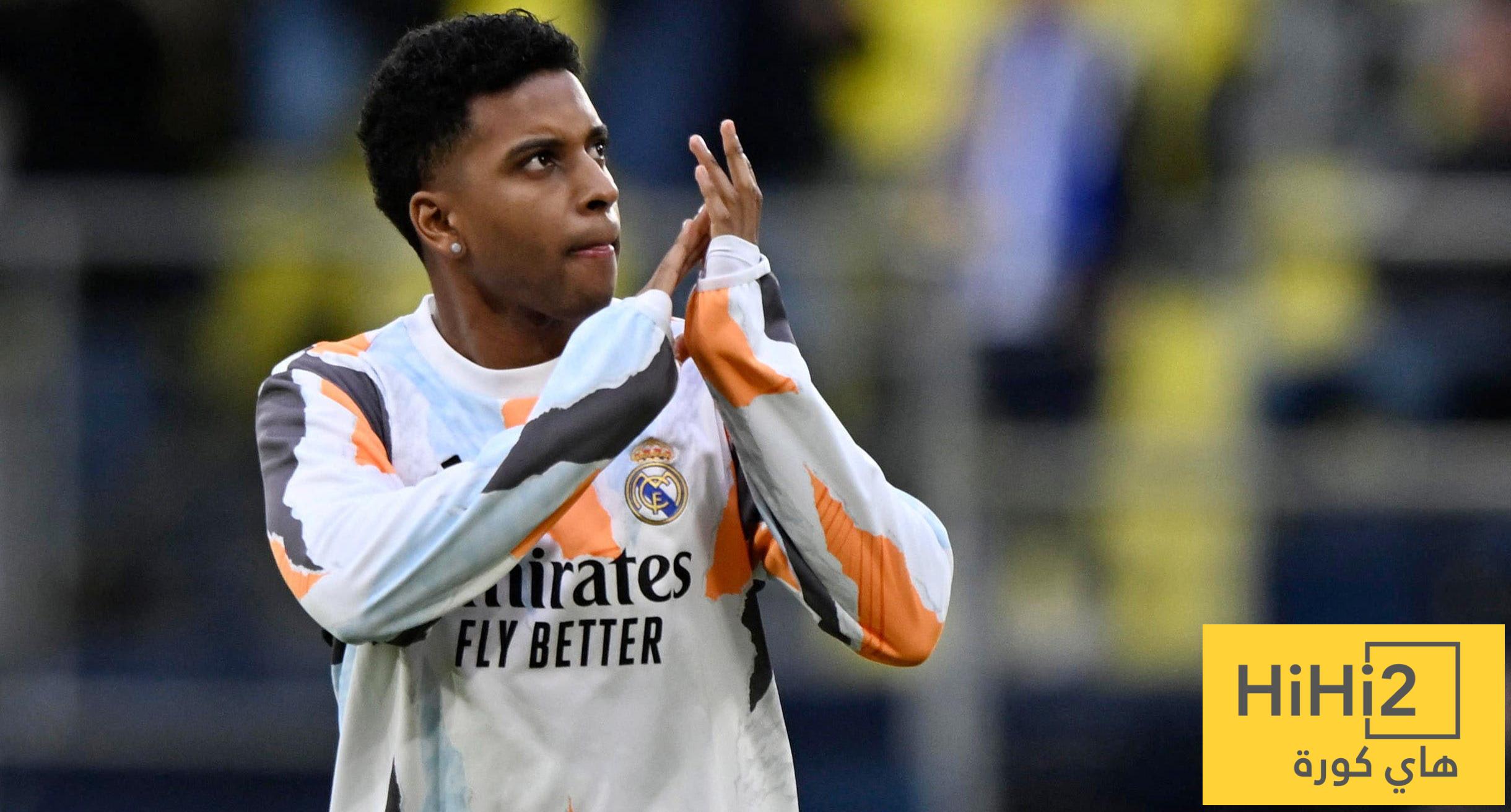 منشور رودريغو قبل مواجهة فياريال