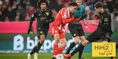 إحصائيات مباراة بايرن ميونخ وأوغسبورغ في الدوري الألماني