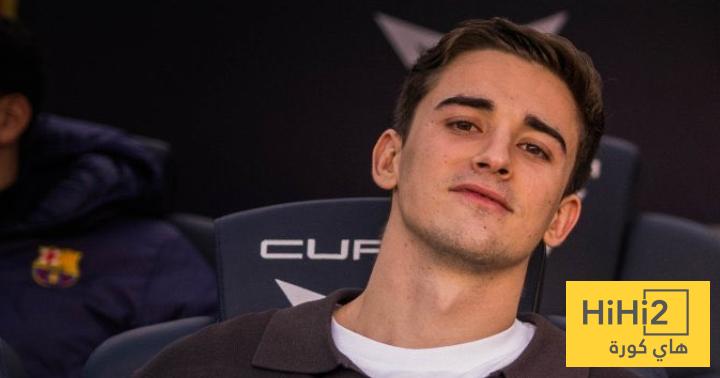 غافي يؤازر برشلونة في مباراة ريال اوفيدو