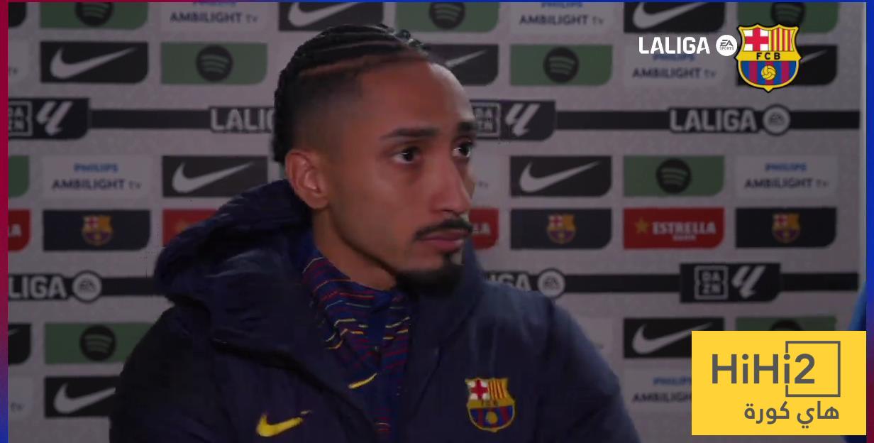 ماذا كان ينقص الفريق في الشوط الأول لإيجاد الثغرات ؟ رافينيا يجيب