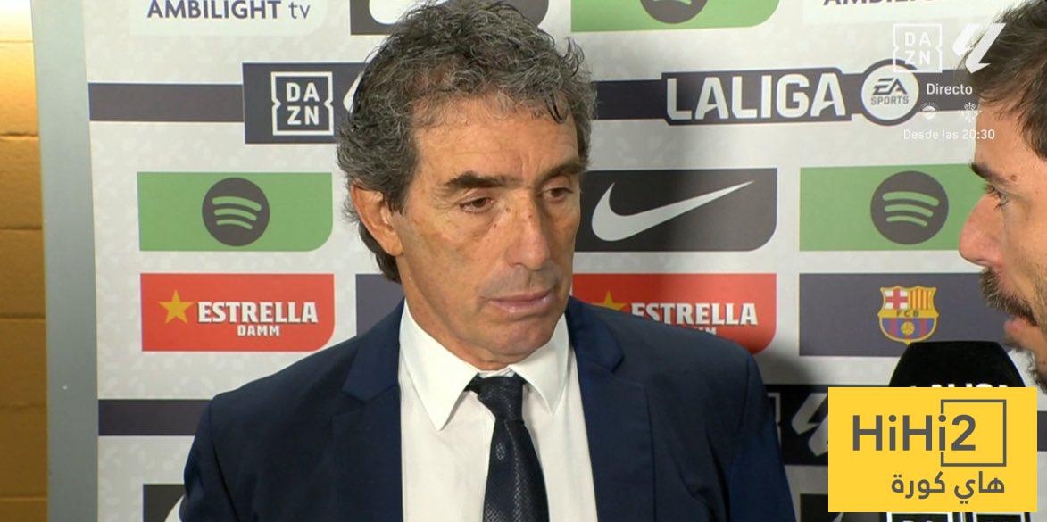 ماذا قال مدرب اوفييدو بعد الهزيمة أمام برشلونة ؟