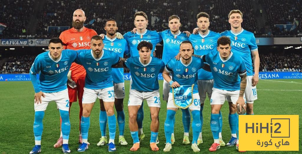 نتائج نابولي قبل مواجهة تشيلسي في دوري الأبطال