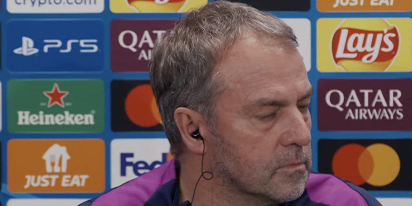 تعليق فليك على غيابات برشلونة المؤثرة في خط الوسط