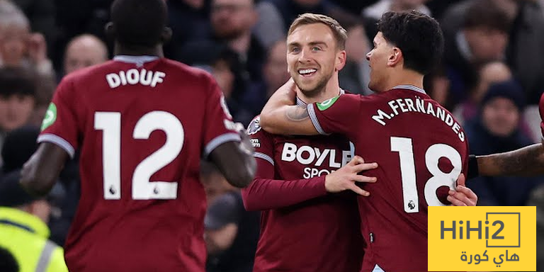 تشيلسي يتاخر امام وست هام في الشوط الاول