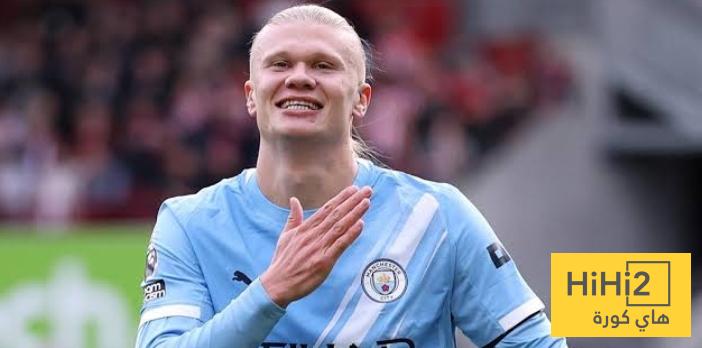 ملخص ما قدمه هالاند في الدوري الانجليزي