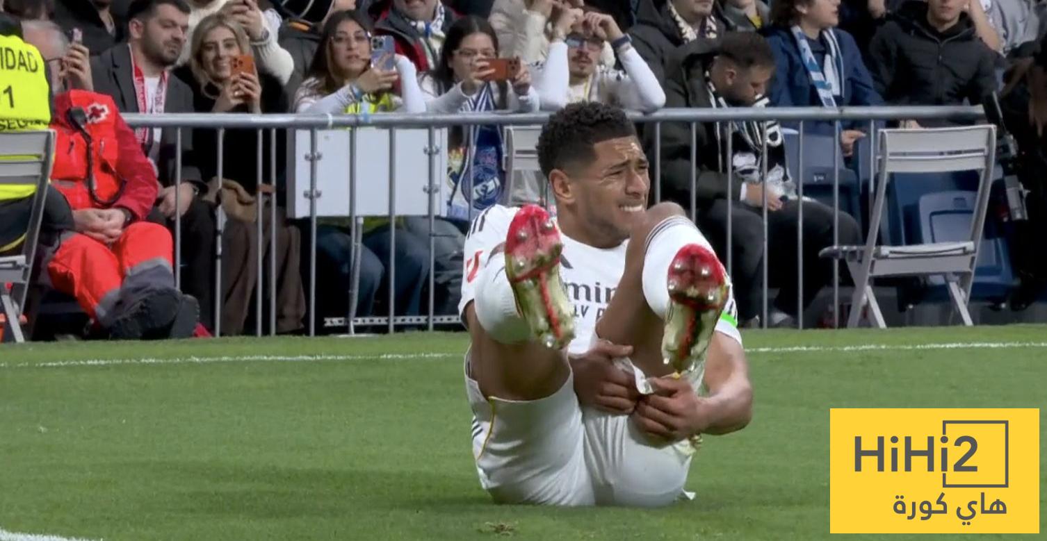 أول الأنباء عن إصابة جود بيلينغهام