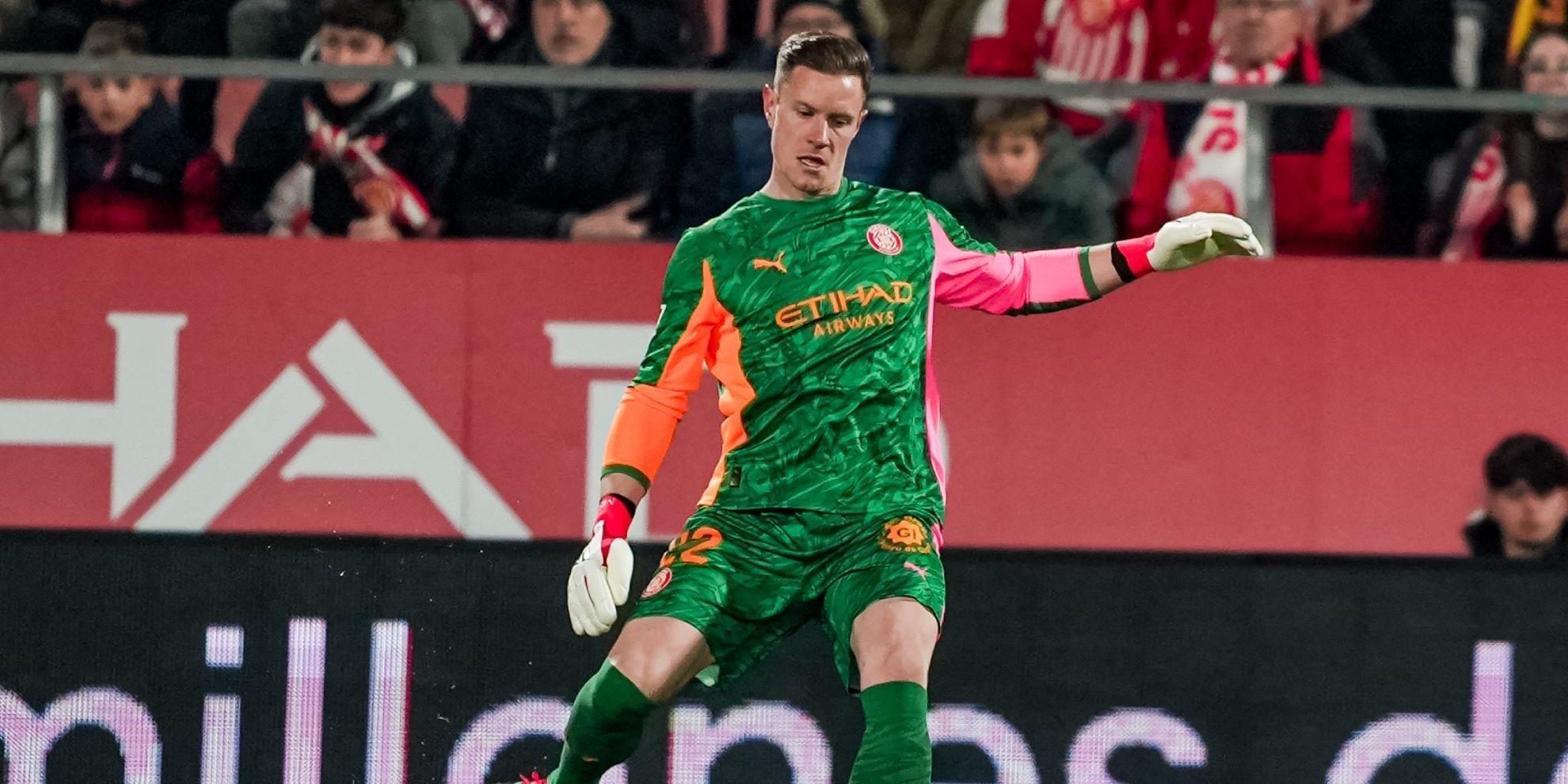 موقف جيرونا بعد إصابة تير شتيغن