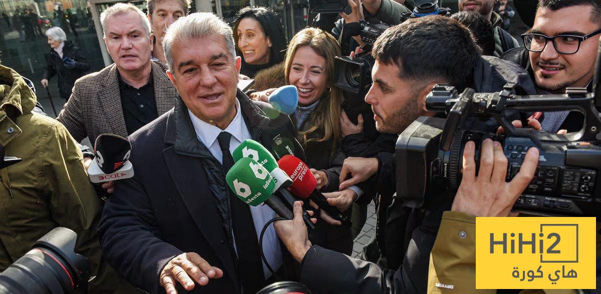 لابورتا يهاجم قناة ريال مدريد بعد مواجهة رايو فاليكانو