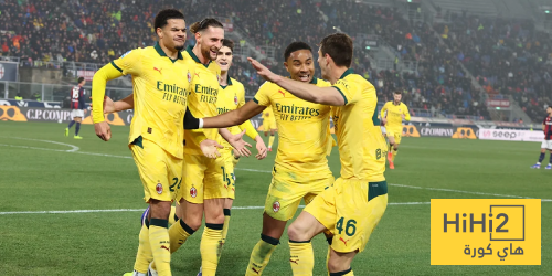إحصائيات مباراة ميلان وبولونيا في الدوري الإيطالي