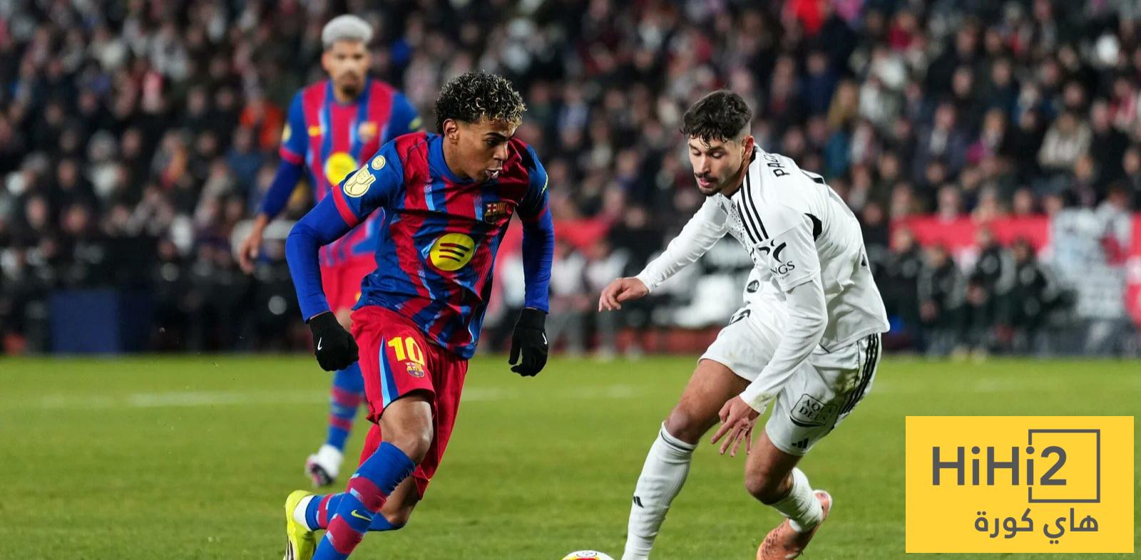 كلمة في حق ألباسيتي بعد مواجهة برشلونة