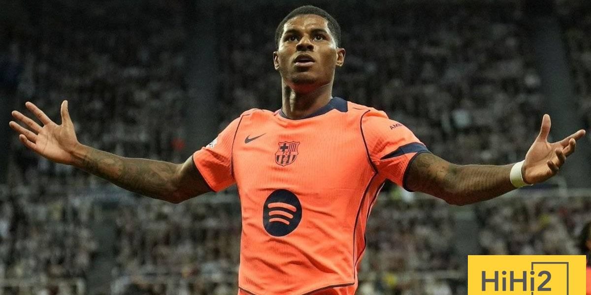 إجمالي مساهمات راشفورد مع برشلونة