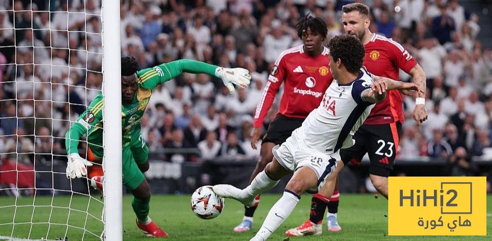 نتائج آخر خمس مباريات بين مانشستر يونايتد وتوتنهام