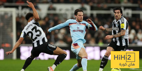 الشوط الأول – إحصائيات مباراة نيوكاسل يونايتد وبرينتفورد