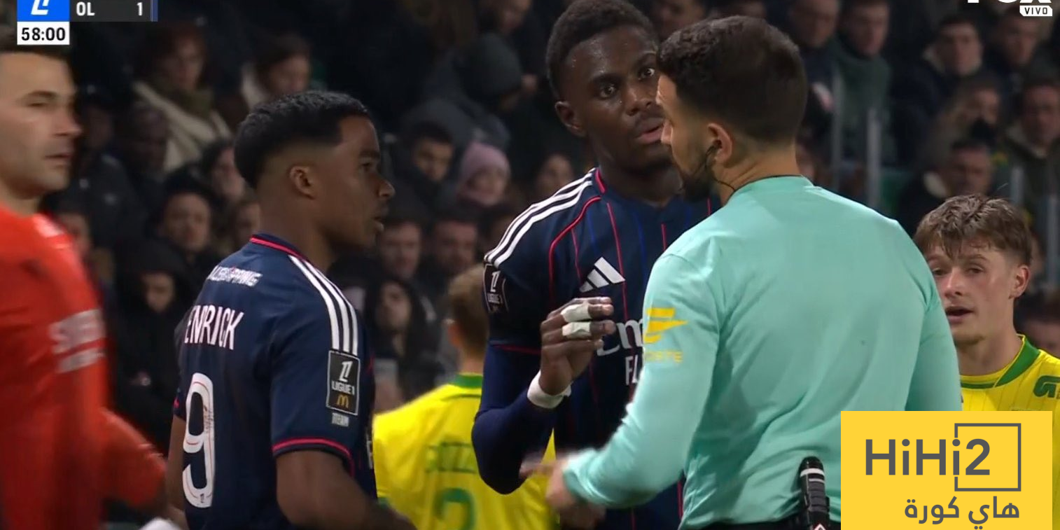 طرد اندريك في لقاء نانت