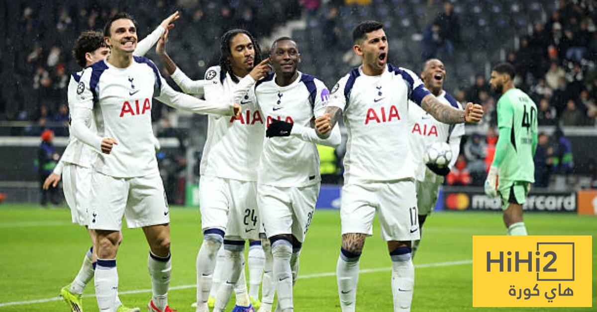 نتائج آخر خمس مباريات بين توتنهام ونيوكاسل يونايتد