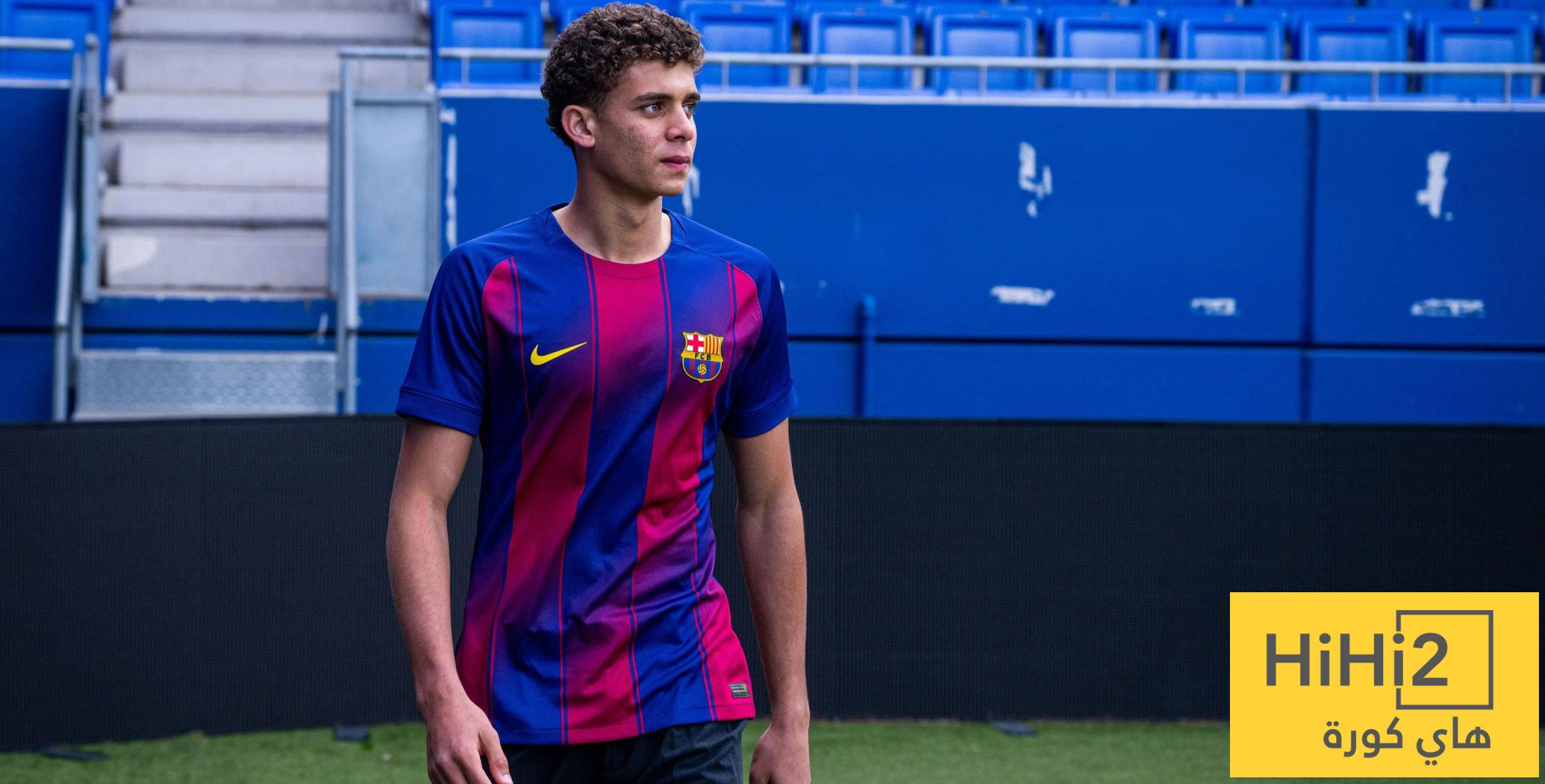 حمزة عبد الكريم يلفت الأنظار في برشلونة