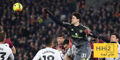 الشوط الأول – تعادل سلبي بين مانشستر يونايتد ووست هام