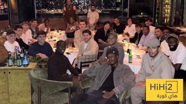 سهر متأخر للاعبي ريال مدريد بعد العشاء الجماعي 1